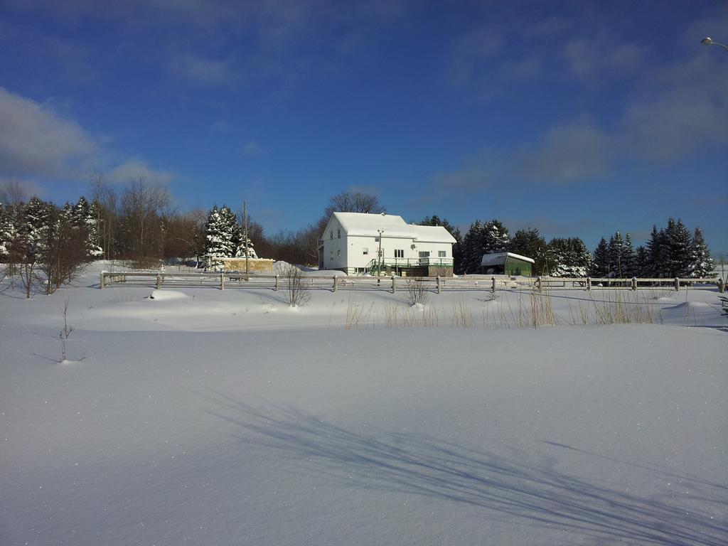 Gite Chez Gilles Levesque Saints-Anges Exterior foto